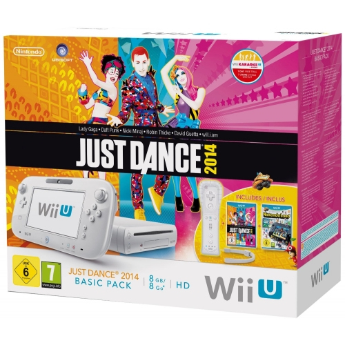 Nintendo Wii U 8GB + Just Dance 2014 — vue 1 sur 1
