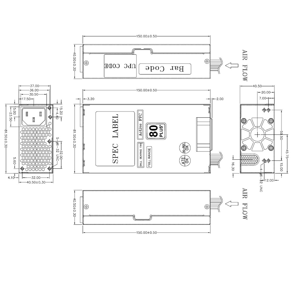 FSP FSP270-60LE(80) power supply unit 270 W 20+4 pin ATX ATX Grey image 4