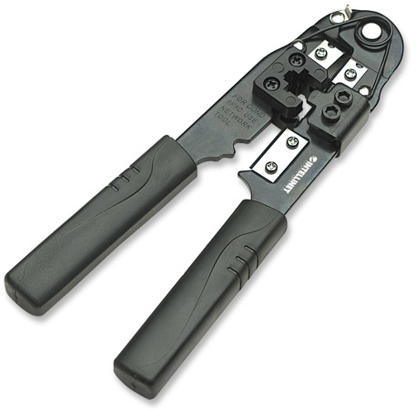 INT MODULAR CRIMPING TOOL, RJ45, BLACK