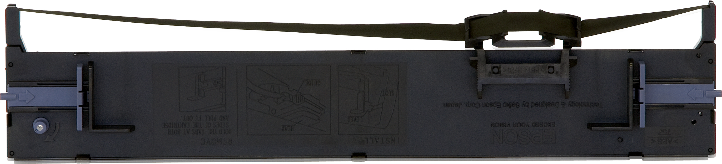 Epson SIDM svart färgbandskassett för LQ-690 (C13S015610)