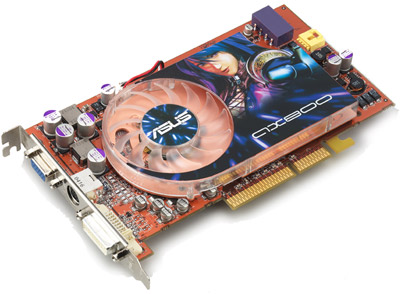 ASUS VGA ASUS AGP 256Mb AX800XT incl. WebC @