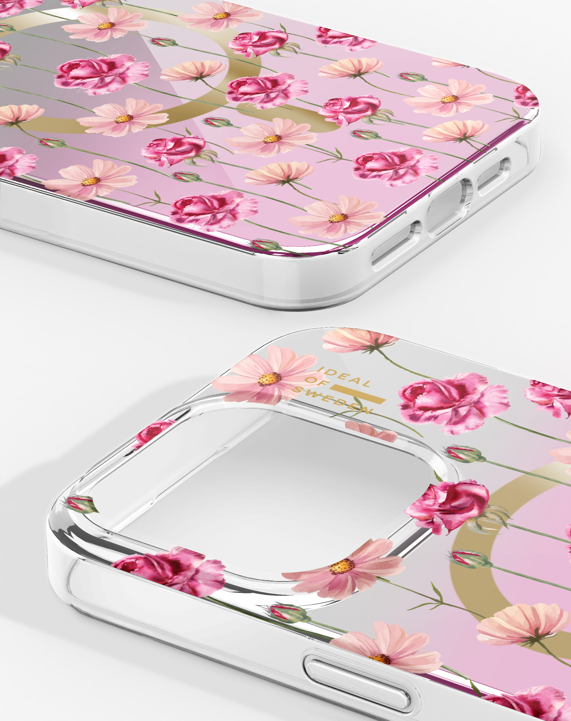 iDeal of Sweden Mirror Case MagSafe iPhone 15 Pro Rose Blush Floral – image 2