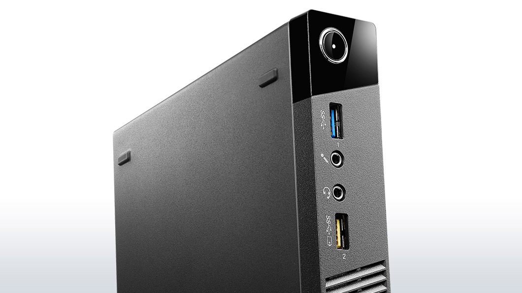 Lenovo ThinkCentre M93p Intel® Core™ i3 i3-4150T 4 GB DDR3-SDRAM 508 GB HDD+SSD Windows 7 Professional Small Desktop Mini PC Black image 4