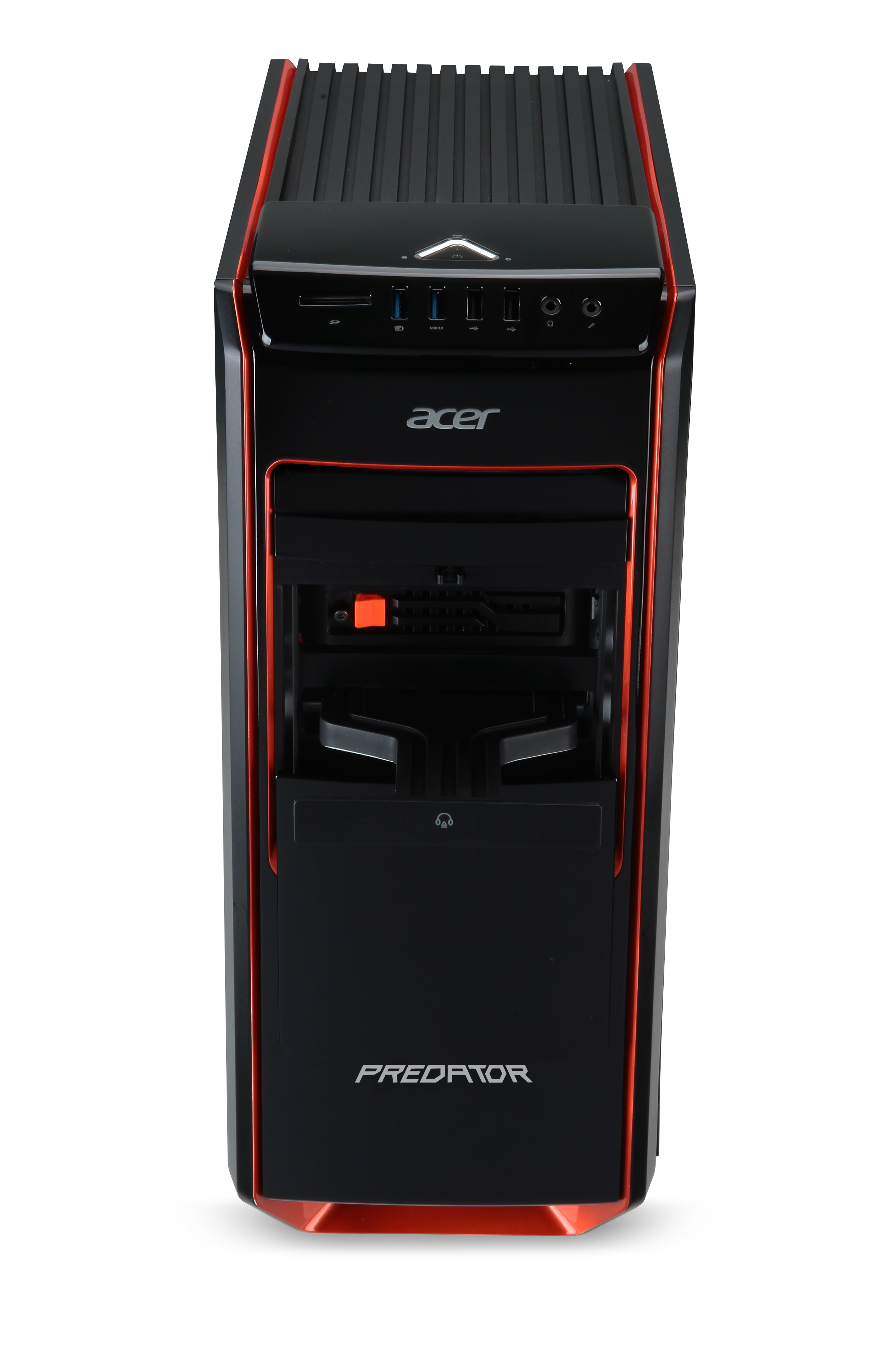 Acer Predator G3-605 I9918 BE Intel® Core™ i7 i7-4790 12 GB DDR3L-SDRAM 1.25 TB HDD+SSD AMD Radeon R9 270 Windows 8.1 Tower PC Black, Orange image 3