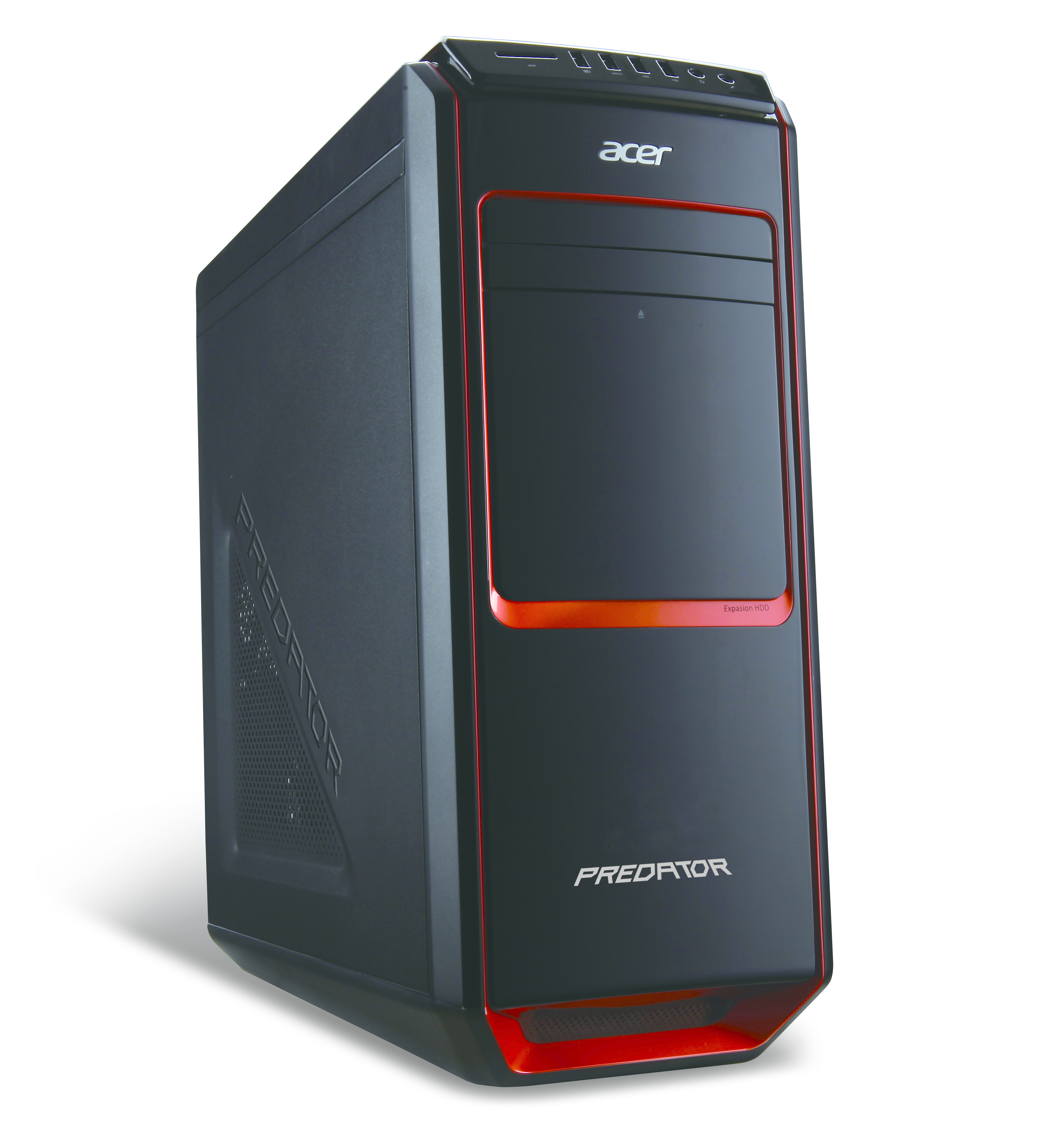 Acer Predator G3-605 I9918 BE Intel® Core™ i7 i7-4790 12 GB DDR3L-SDRAM 1.25 TB HDD+SSD AMD Radeon R9 270 Windows 8.1 Tower PC Black, Orange image 4
