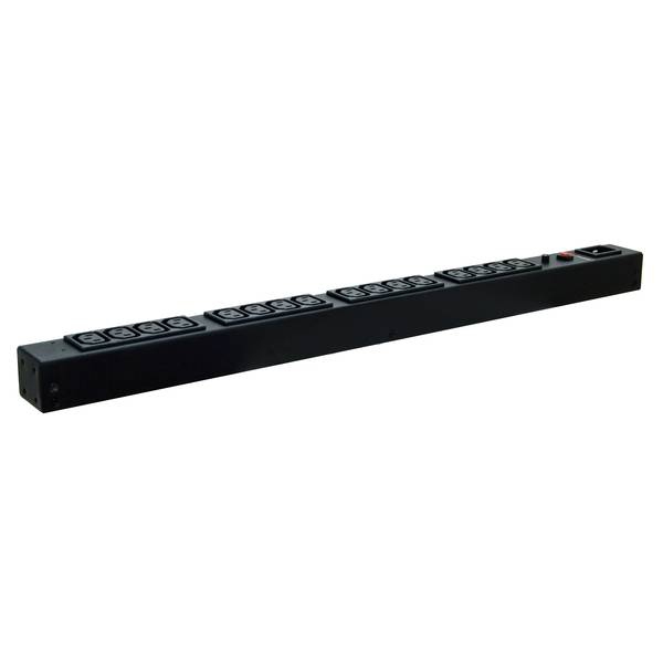 CyberPower PDU20BVHVIEC16F power distribution unit (PDU) 16 AC outlet(s) 0U Black – image 1