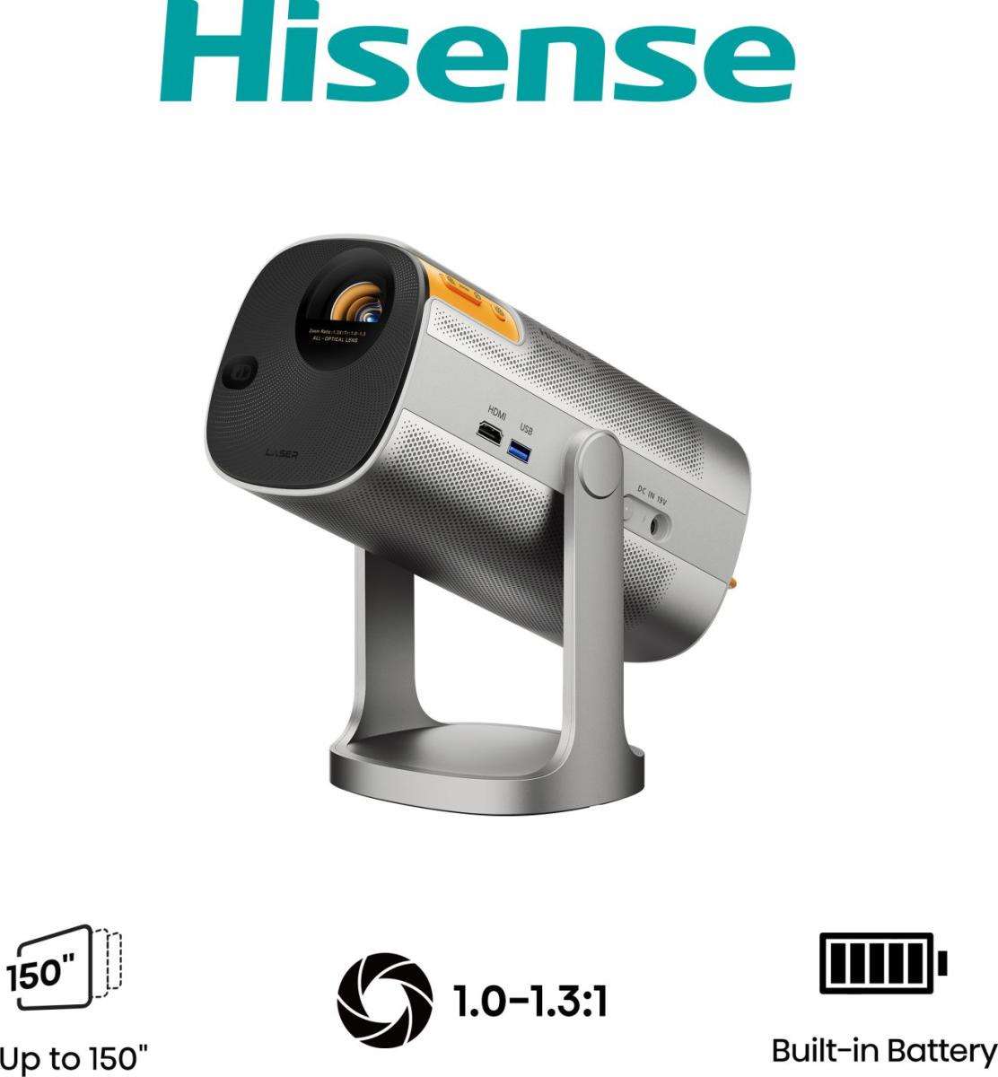 P1 1000 ANSI lumens UHD 4K (3840x2160) 3D White