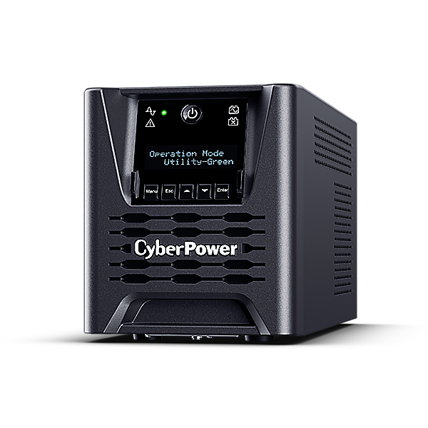 LCD Line-Interactive USV 1000VA/1000WTower, PFC, AVR, GreenPower, , Built in Cloud Interface, USB, Smart-Slot