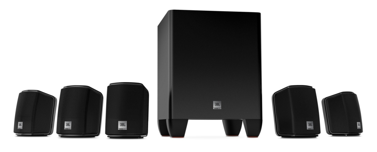 JBL Cinema 510 speaker set Home theatre Black 5.1 channels 50 W image 2