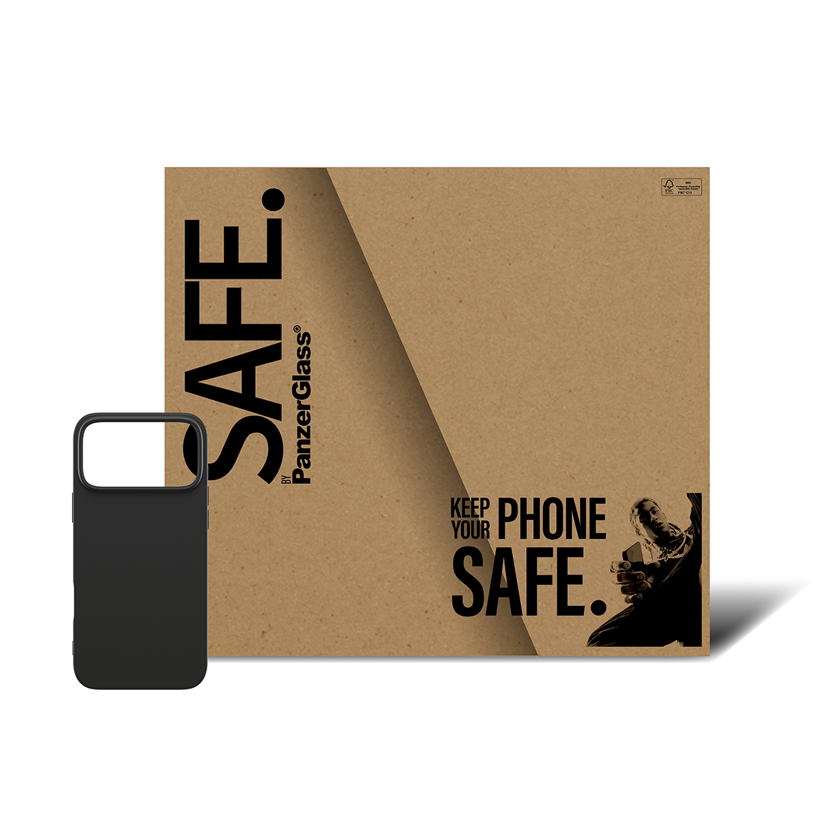 PanzerGlass SAFE. by PanzerGlass® TPU Case Black iPhone 18 Pro Max | 17 Pro Max | Bulk – image 2
