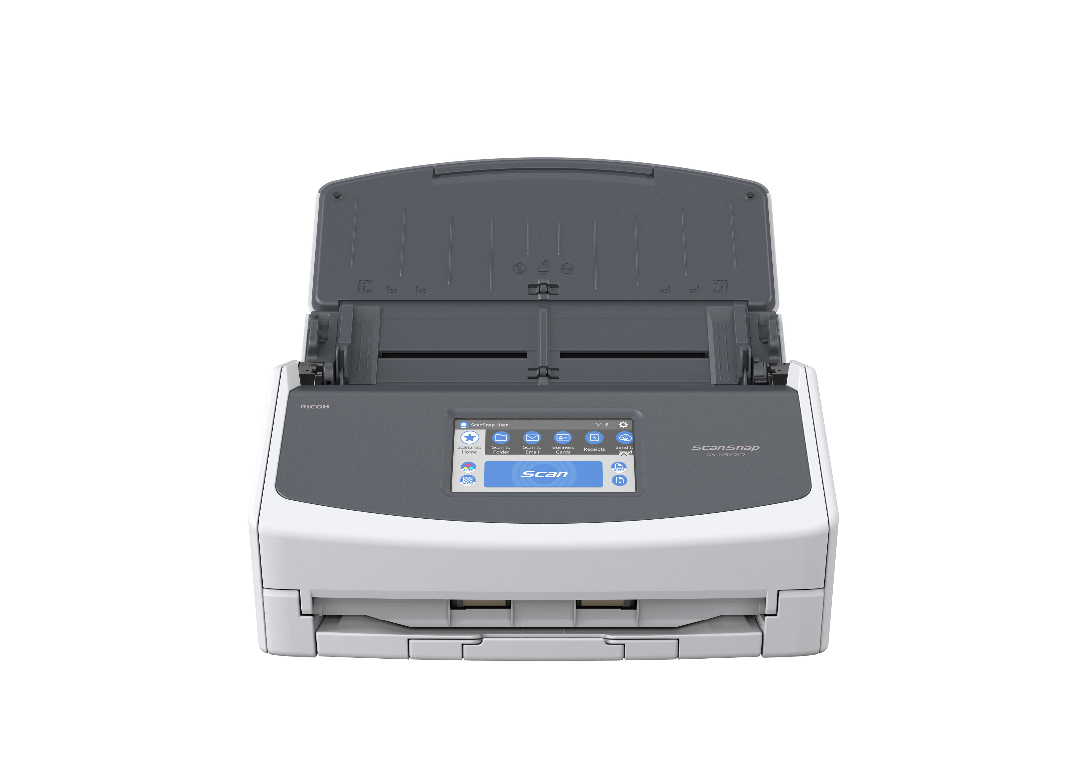Ricoh ScanSnap iX1600 ADF + scanner med manuell matning 600 x 600 DPI A4 Vit