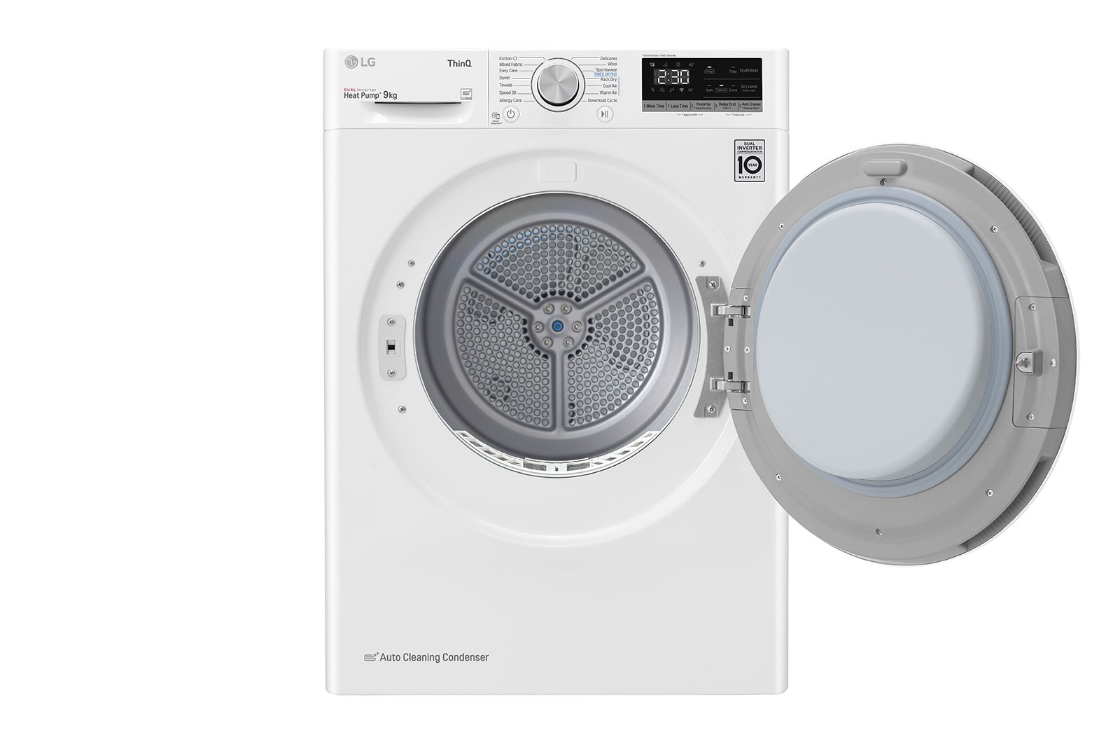 LG F0RV309N1WD tumble dryer Freestanding Front-load – image 2