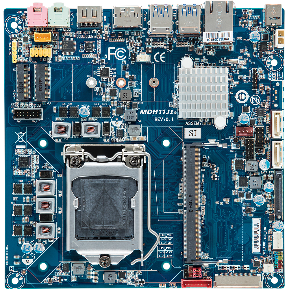 GIGABYTE MDH11JI H110 Express LGA 1151 (Socket H4) Thin Mini ITX – image 3