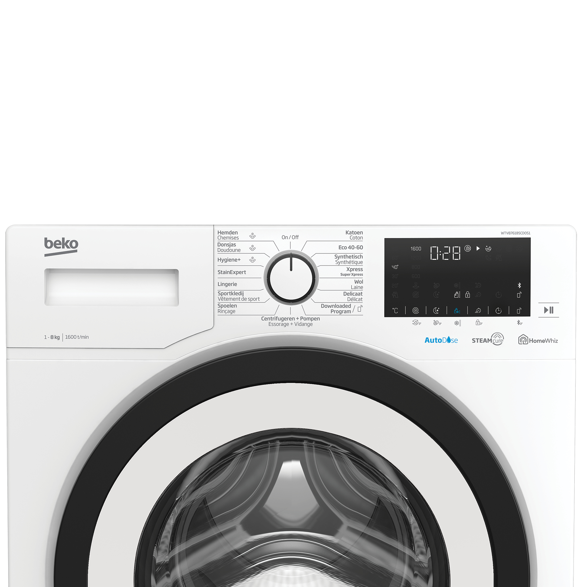 Beko WTV8761BSCDOS1 washing machine Front-load – image 2