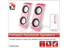 Trust Portable Notebook Speakers Wired image 2