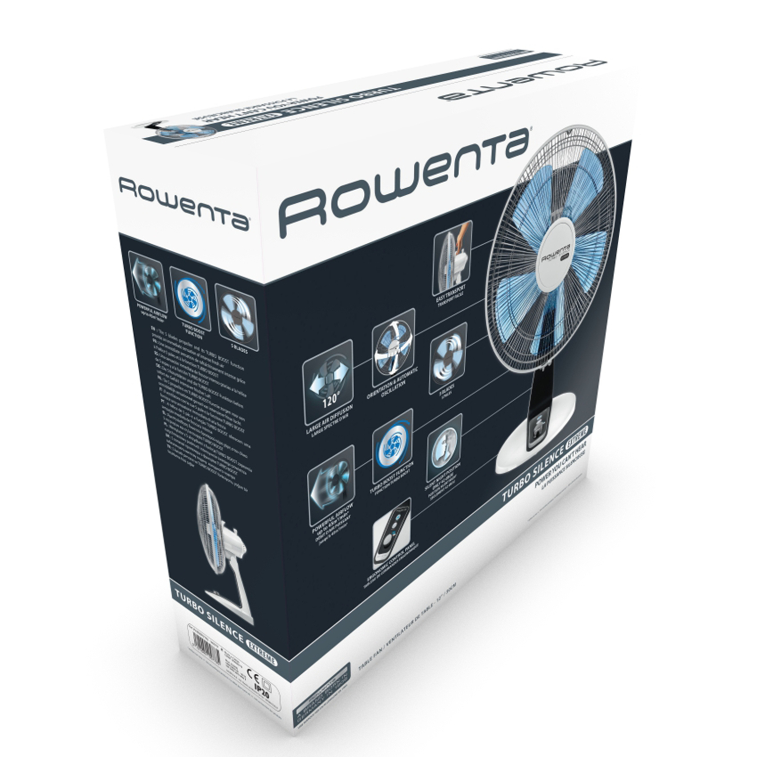 Rowenta Turbo Silence VU2640 Black, Blue, White – image 5