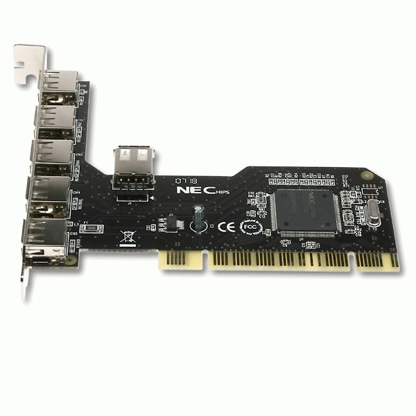 Axagon PCI Card 4+1xUSB 2.0 – image 2