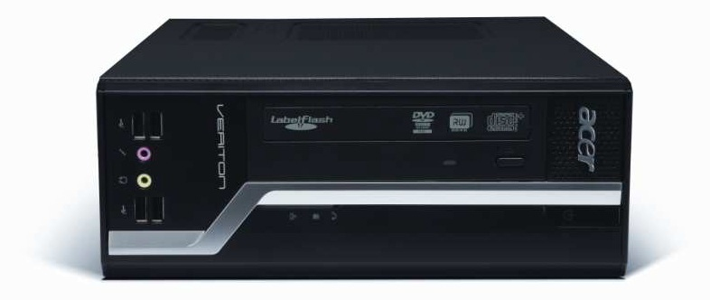 Acer Veriton X VX2611G Intel® Core™ i3 i3-3240 4 GB DDR3-SDRAM 500 GB HDD FreeDOS SFF PC Black image 2