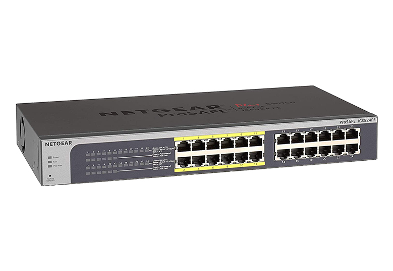 NETGEAR 24-Port PoE Gigabit Ethernet Plus Switch (JGS524PE)
