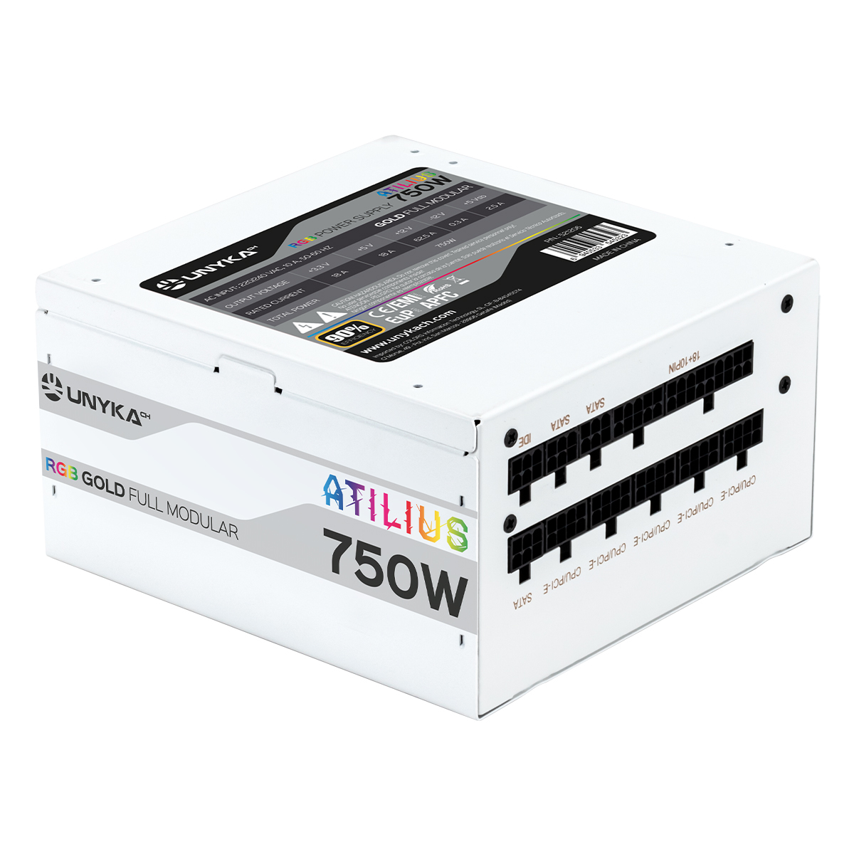 UNYKAch ATX Atilus RGB White 750W – image 5