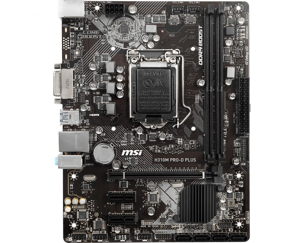 MSI H310M PRO-D PLUS – image 2