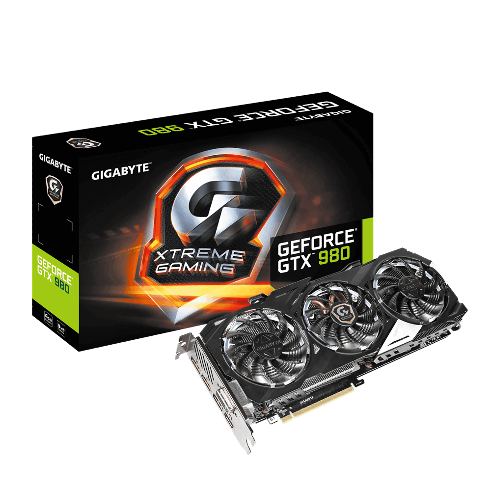 GIGABYTE GV-N980XTREME-4GD graphics card NVIDIA GeForce GTX 980 – image 1