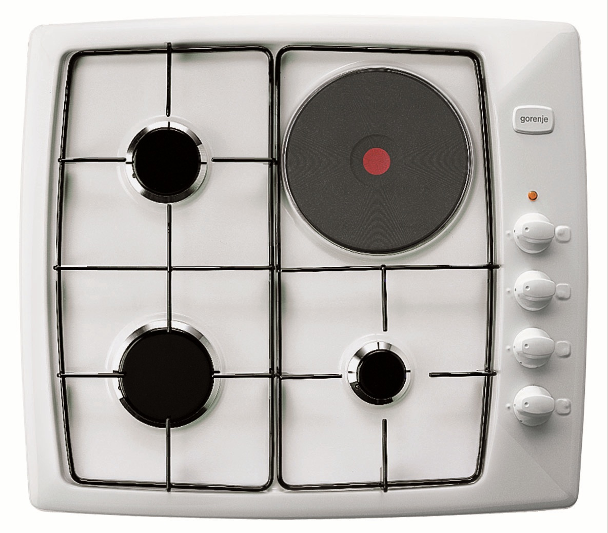 Gorenje KMS63W hob White Built-in Combi 4 zone(s)