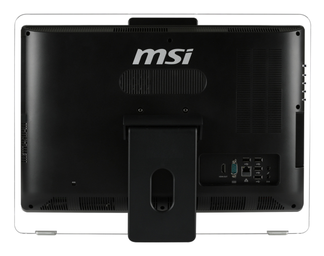 MSI Wind Top AE200-005NL All-in-One PC/workstation AMD E E2-3000 49.5 cm (19.5″) 1600 x 900 pixels Touchscreen 4 GB DDR3-SDRAM 500 GB HDD Windows 7 Home Premium Wi-Fi 4 (802.11n) Black image 8