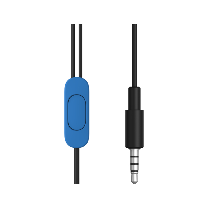 Motorola 712716200601 headphones/headset Wired In-ear Blue – image 2