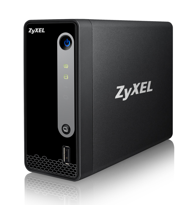 Zyxel NSA310S Storage server Tower 0.256 GB 0 TB Black
