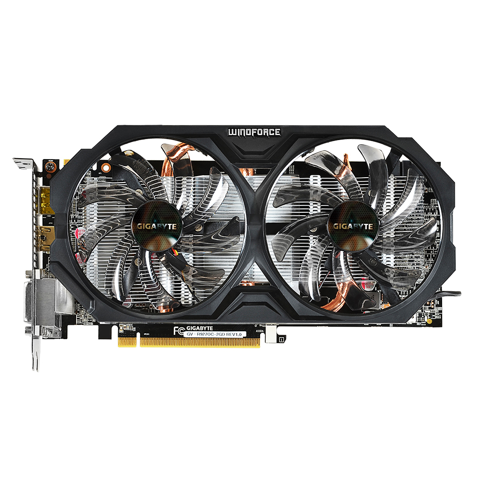 GIGABYTE GV-R927OC-2GD-GA graphics card AMD Radeon R9 270 2 GB GDDR5