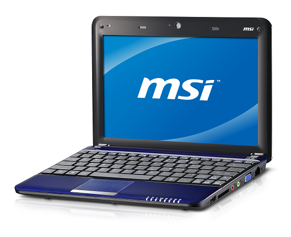 MSI Wind U135DX-2642FR Intel Atom® N570 Netbook – image 1