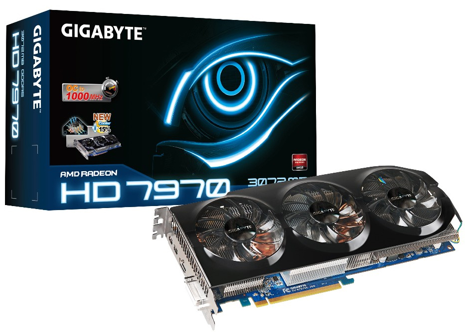 GIGABYTE GV-R797OC-3GD graphics card AMD Radeon HD7970 – image 2