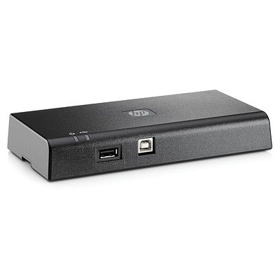 HP AY052UT laptop dock/port replicator Black – image 1
