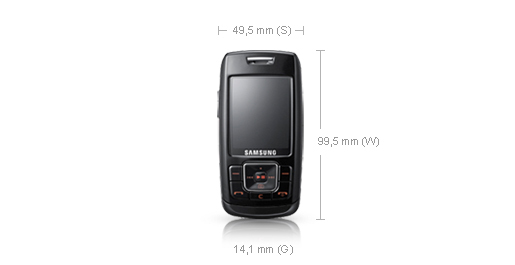 Samsung E251 5.08 cm (2") 81 g Black – image 6