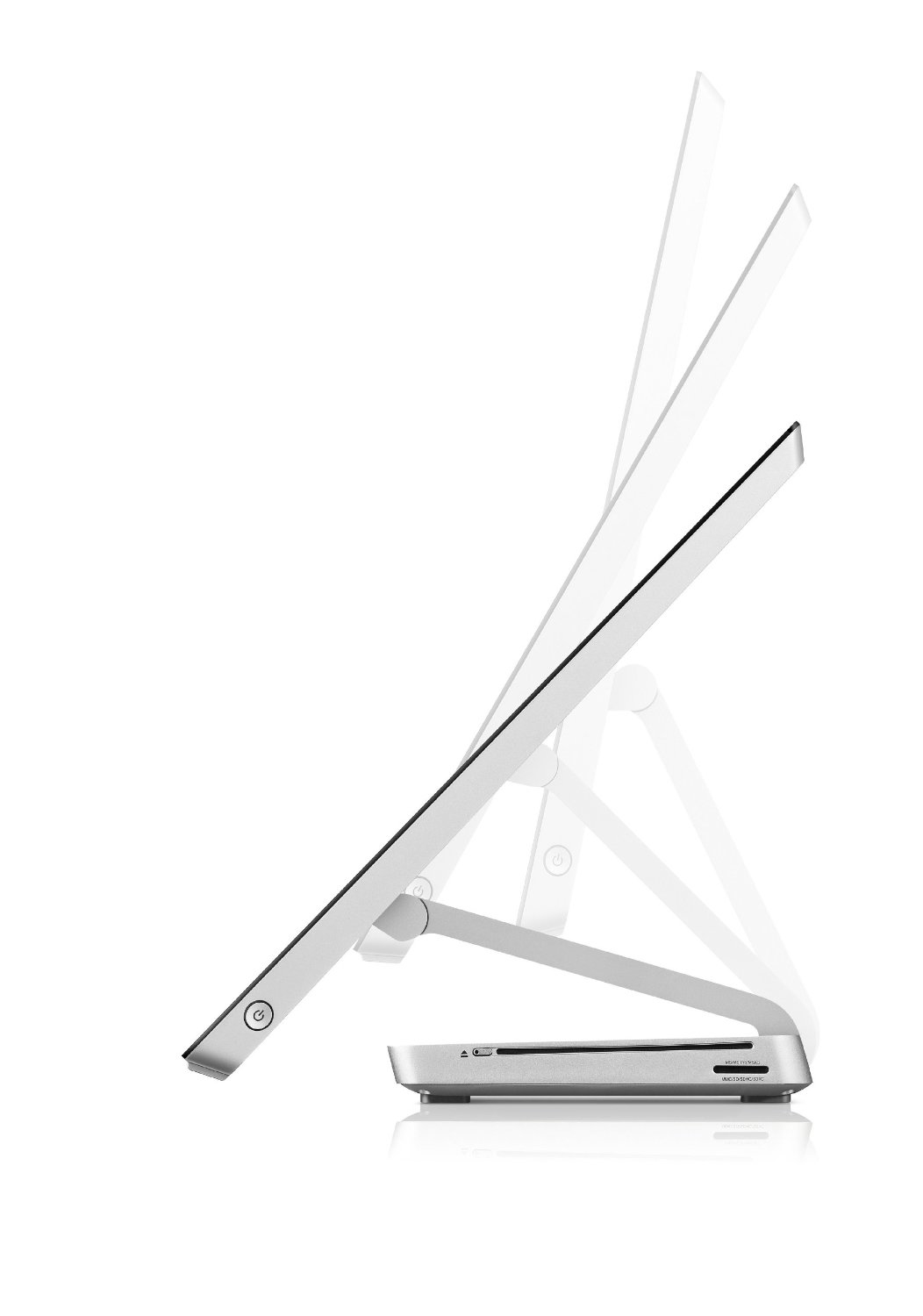 Lenovo IdeaCentre A730 Intel® Core™ i7 i7-4700MQ 68.6 cm (27″) 2560 x 1440 pixels Touchscreen All-in-One PC 8 GB DDR3-SDRAM 1 TB Hybrid-HDD NVIDIA® GeForce® GT 745M Windows 8 Silver image 3
