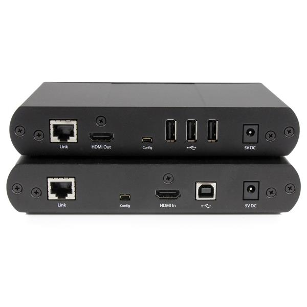 Conexiones del extensor StarTech KVM HDMI