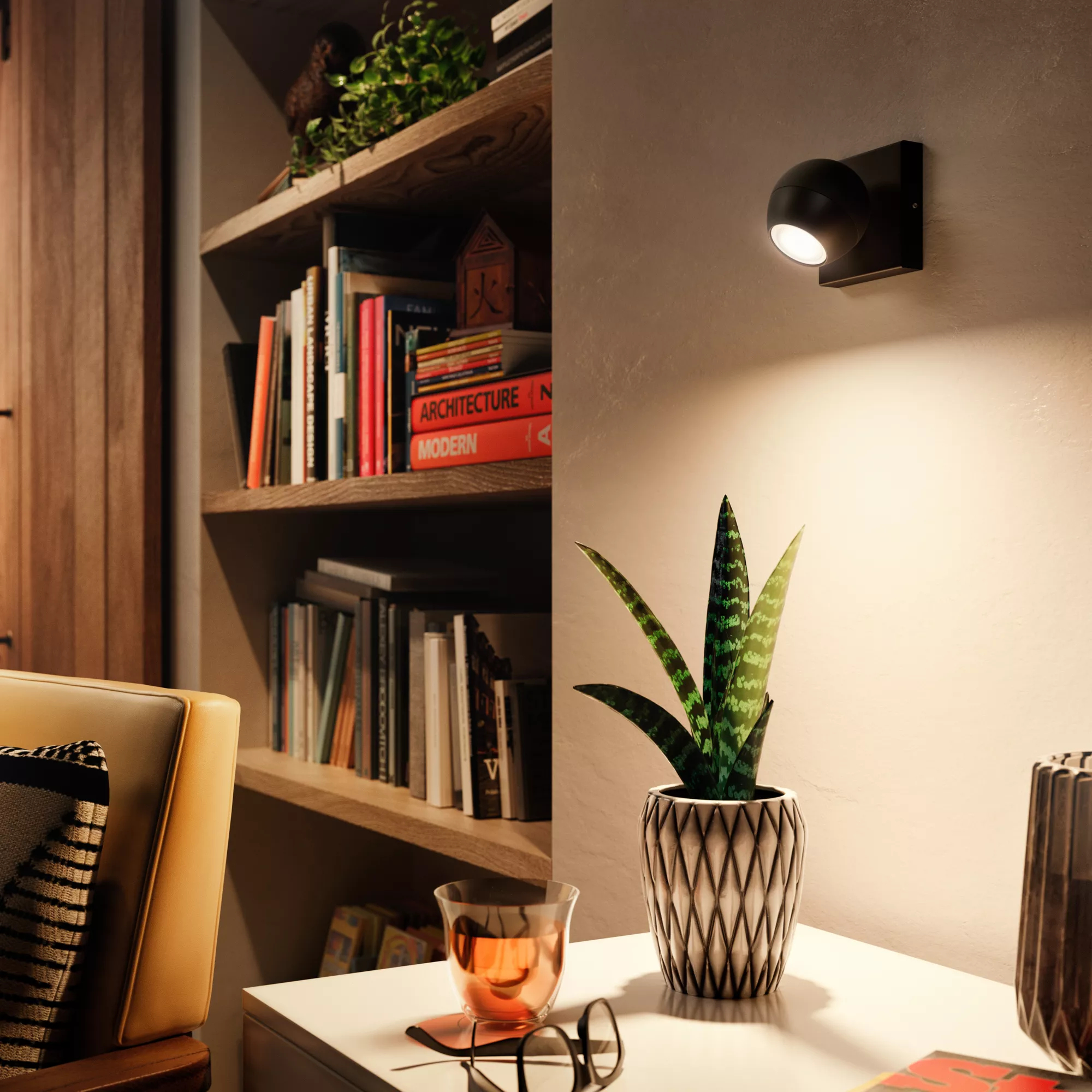 Philips by Signify Philips Hue White ambience Buckram single spotlight – image 2