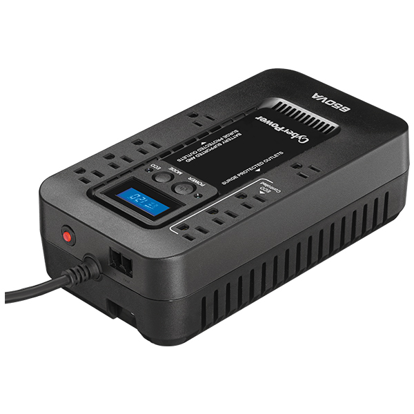 CyberPower EC650LCD uninterruptible power supply (UPS) Standby (Offline) 0.65 kVA – image 1