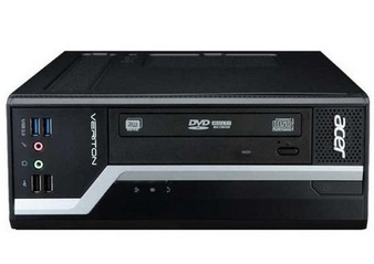Acer Veriton X 2611G Intel® Core™ i3 i3-3220 4 GB DDR3-SDRAM 500 GB HDD Windows 7 Professional PC Black image 2