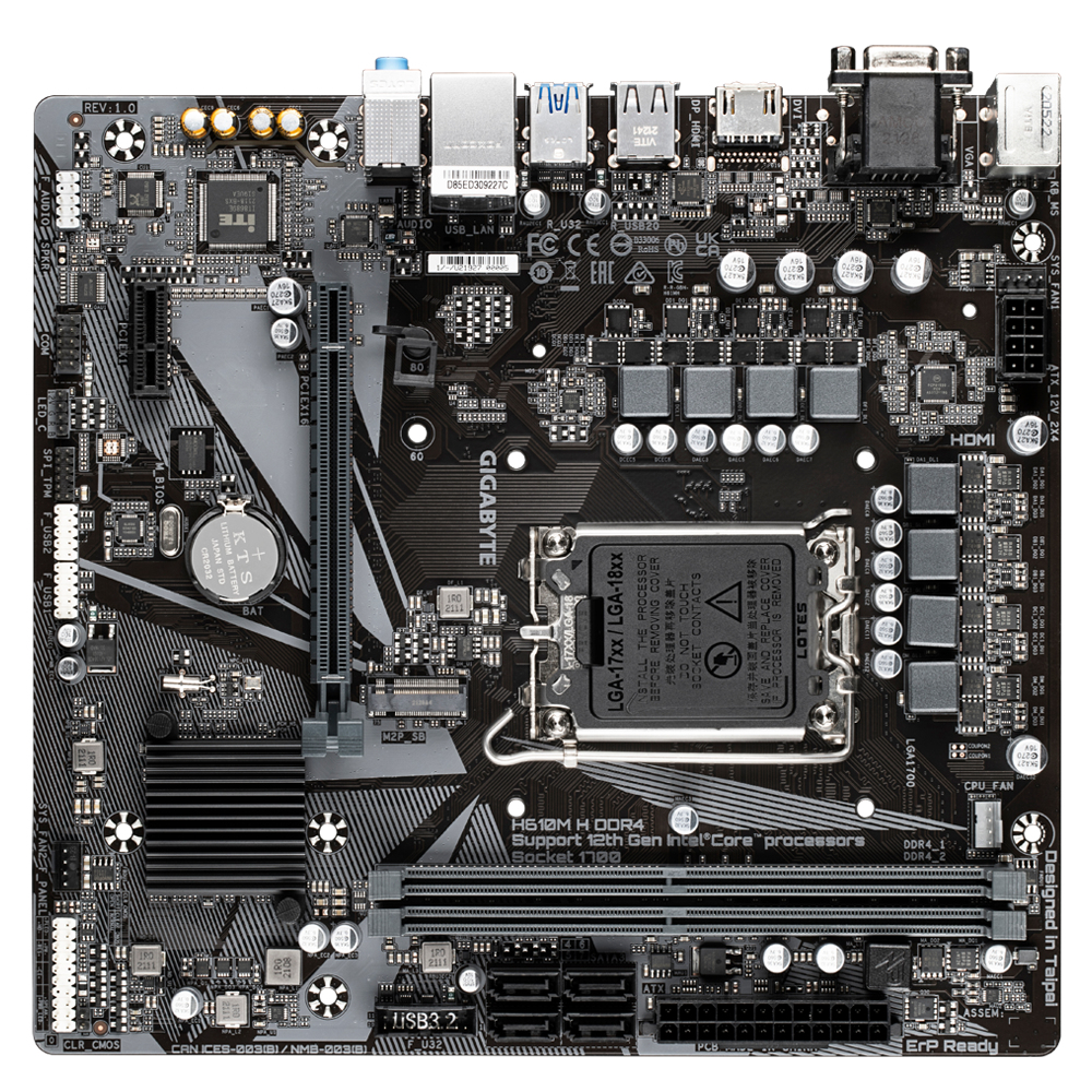 GIGABYTE H610M H DDR4 – image 2