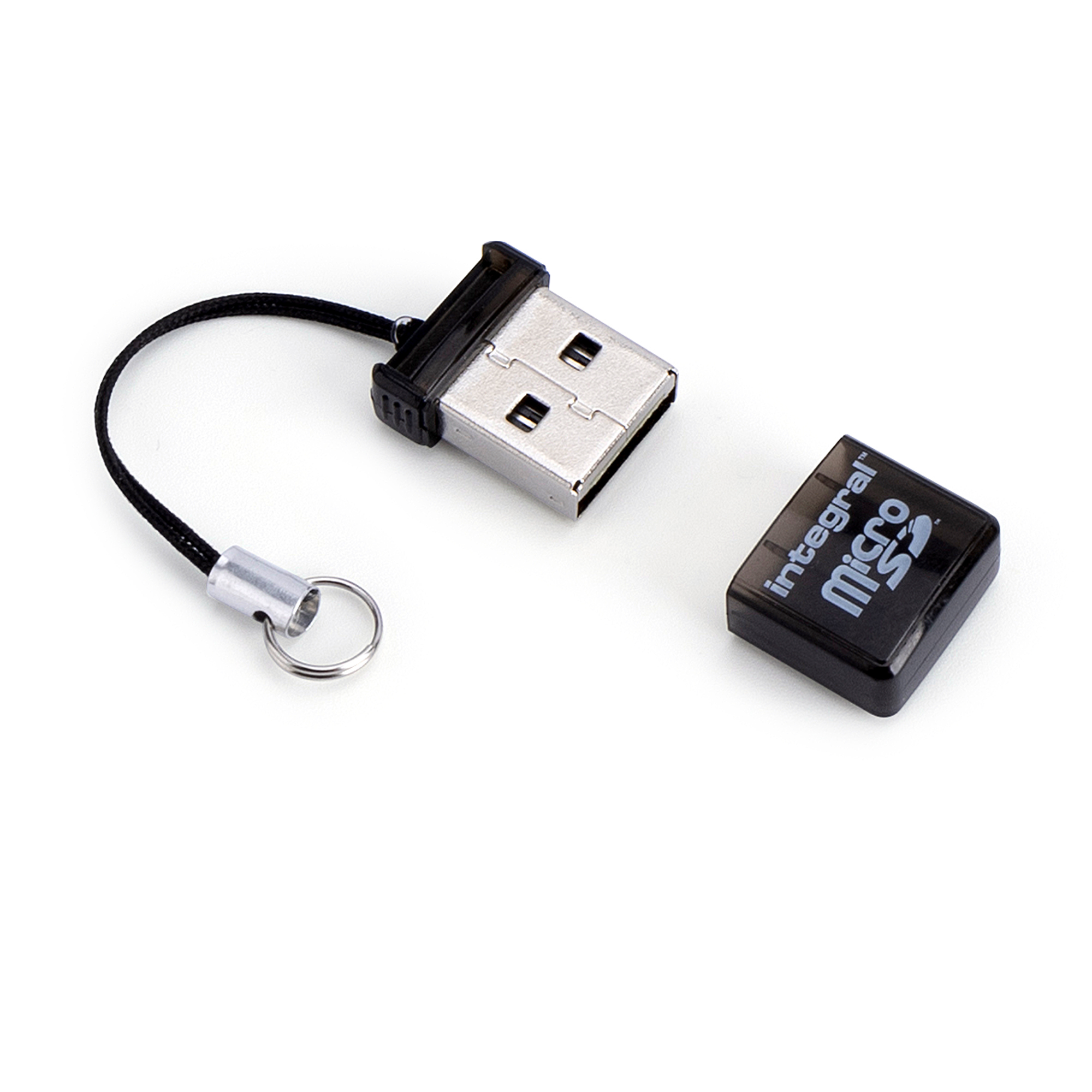 Integral USB 2.0 CARD READER SINGLE SLOT MICRO SD ETAIL – image 2