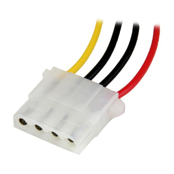Aplicación del cable de extensión de 30cm de alimentación corriente Molex LP4 - 4 pines macho a hembra de StarTech.com