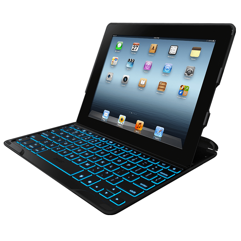 ZAGG NFOLPROBLKLIT101 mobile device keyboard Nordic Bluetooth Black – image 1