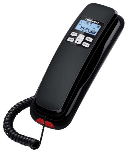 Daewoo DTC-160 Analog telephone Black