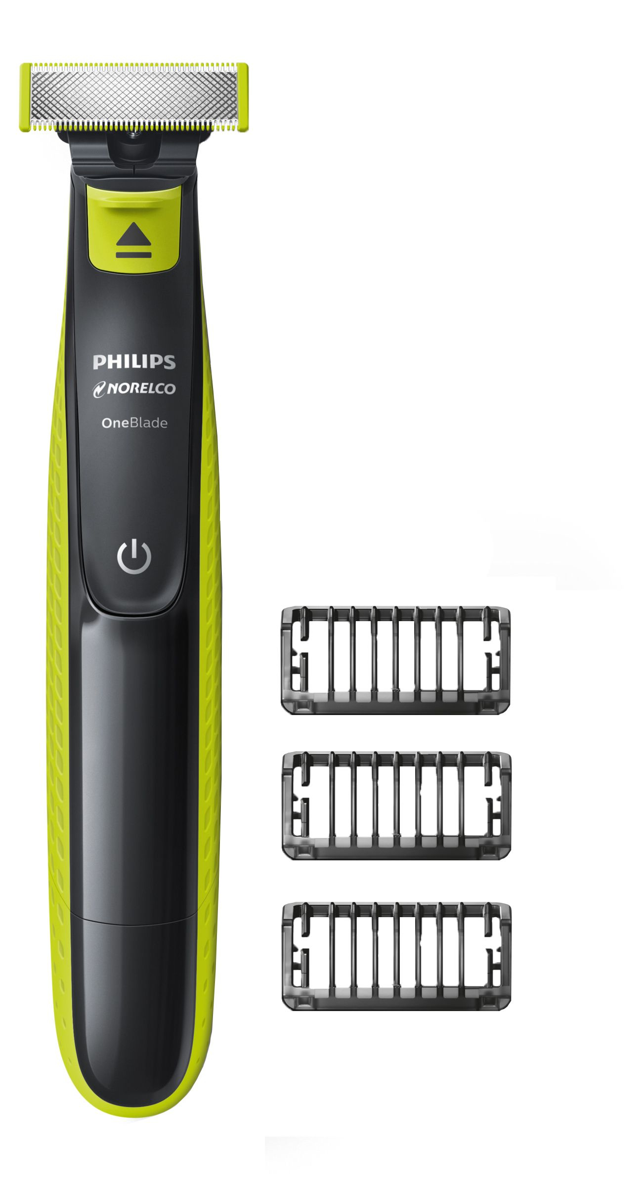 Philips Norelco OneBlade QP2520/70 beard trimmer Battery Wet & Dry Black, Green