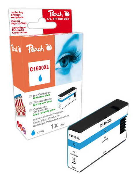 Peach 319575 ink cartridge Cyan