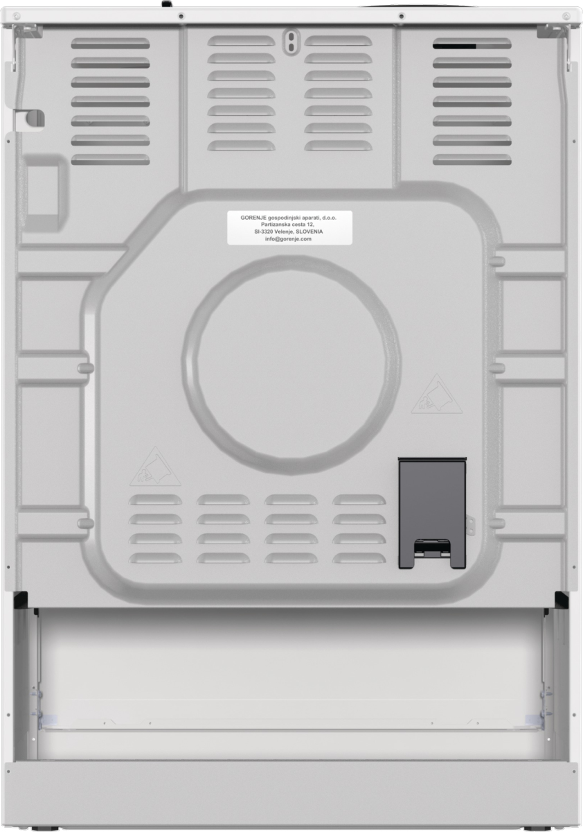 Gorenje GK6A10WG cooker Freestanding cooker Electric Combi Silver – image 8