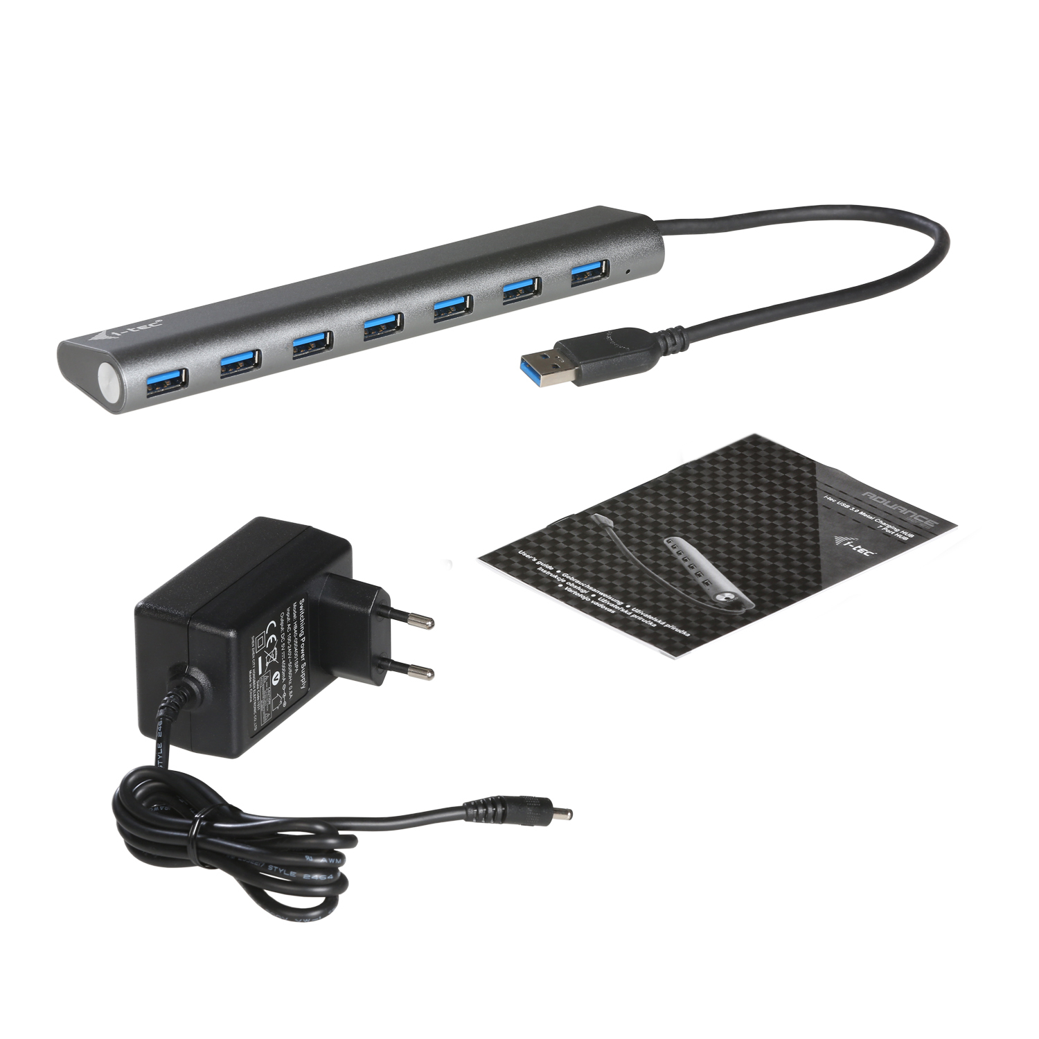 i-tec Metal Superspeed USB 3.0 7-Port Hub – image 4