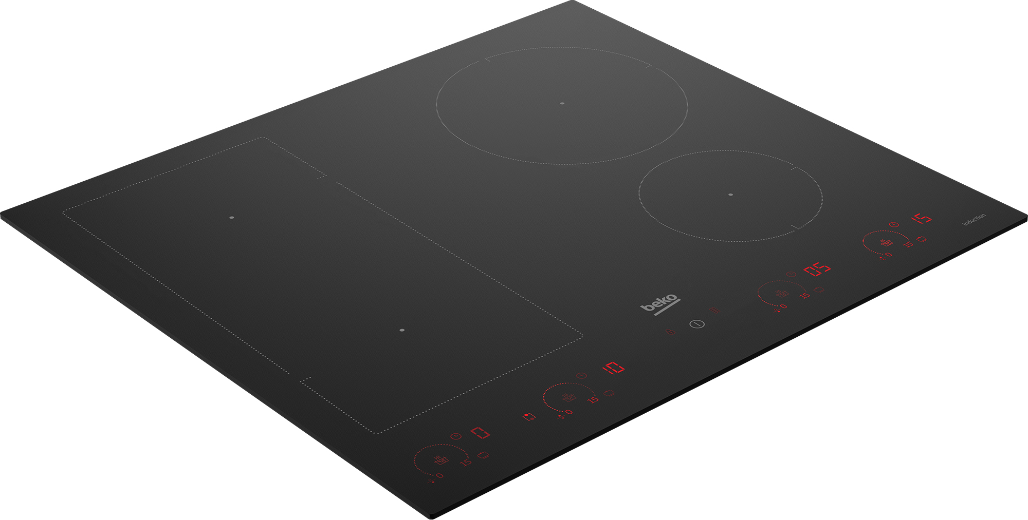 Beko HII64820UFT 60cm Induction Hob with IndyFlex – image 2